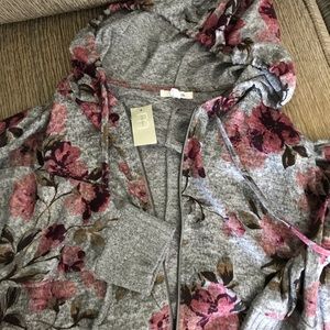 Maurices zip hooded jacket